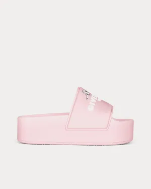 101 Dalmatians Platform Rubber Pink Sandals