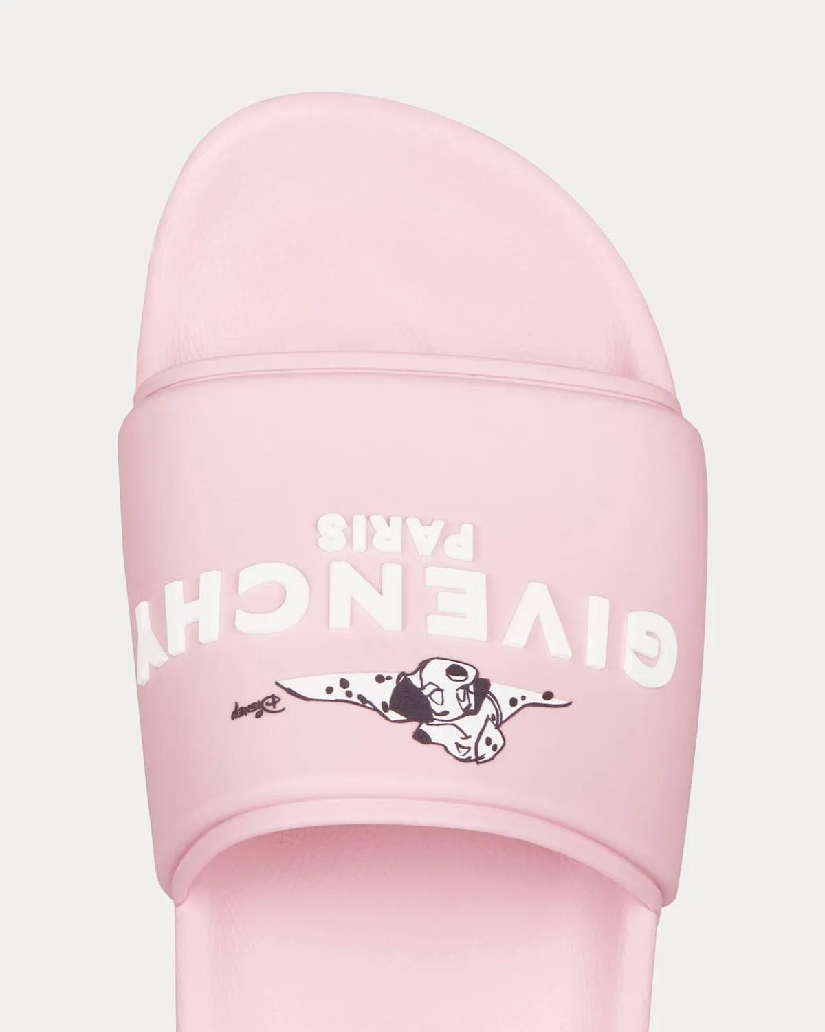 101 Dalmatians Platform Rubber Pink Sandals