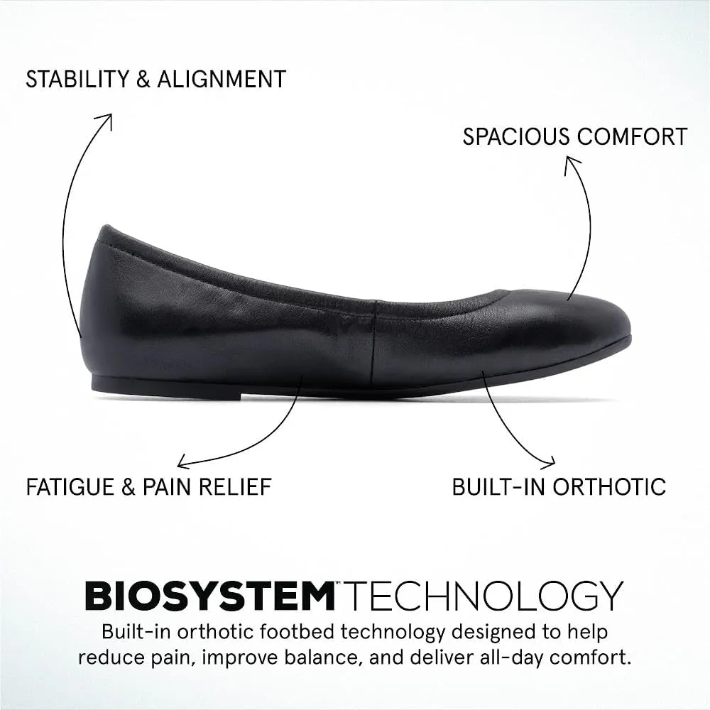 ABEO Promenade Ballet Flats Shoes for Women | Women's Flats | Ball of Foot Pain Relief | Built-in Metatarsal Pads Women | Ball of Foot Cushions for Women