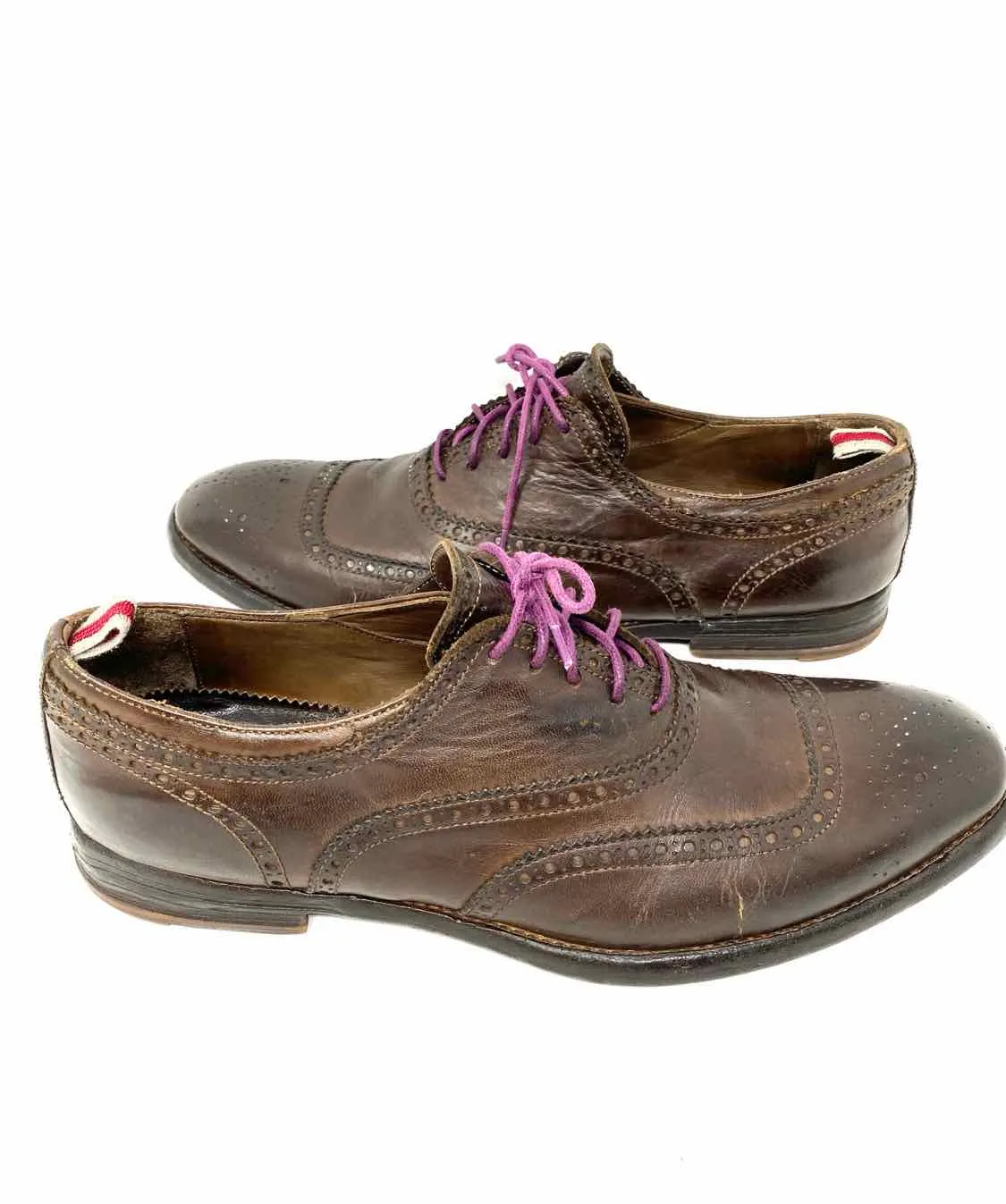 Alexander McQueen Women's Brown Leather Size 40.5/10 Loafers