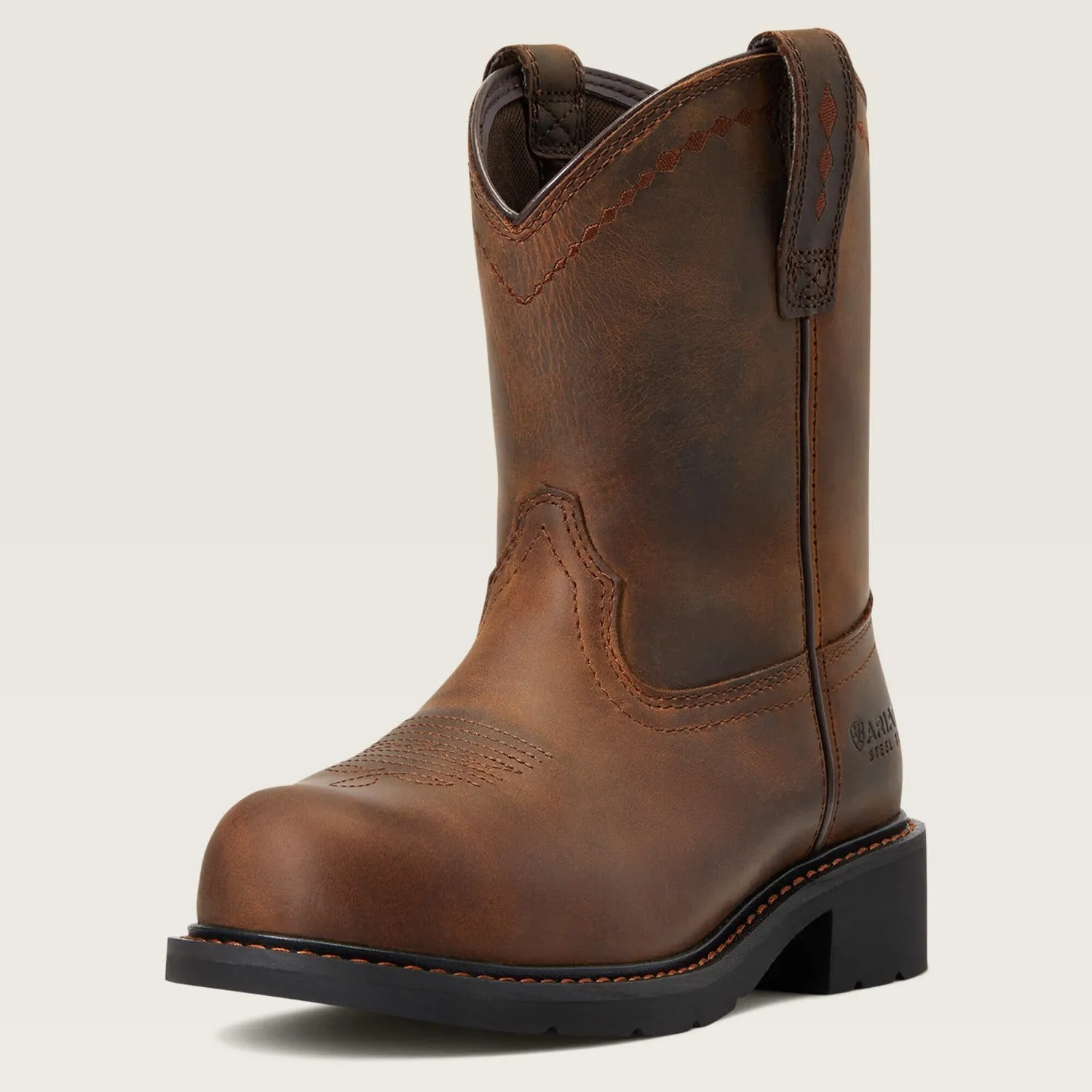 Ariat (W) Fatbaby 8" ST Pull-On Work Boot