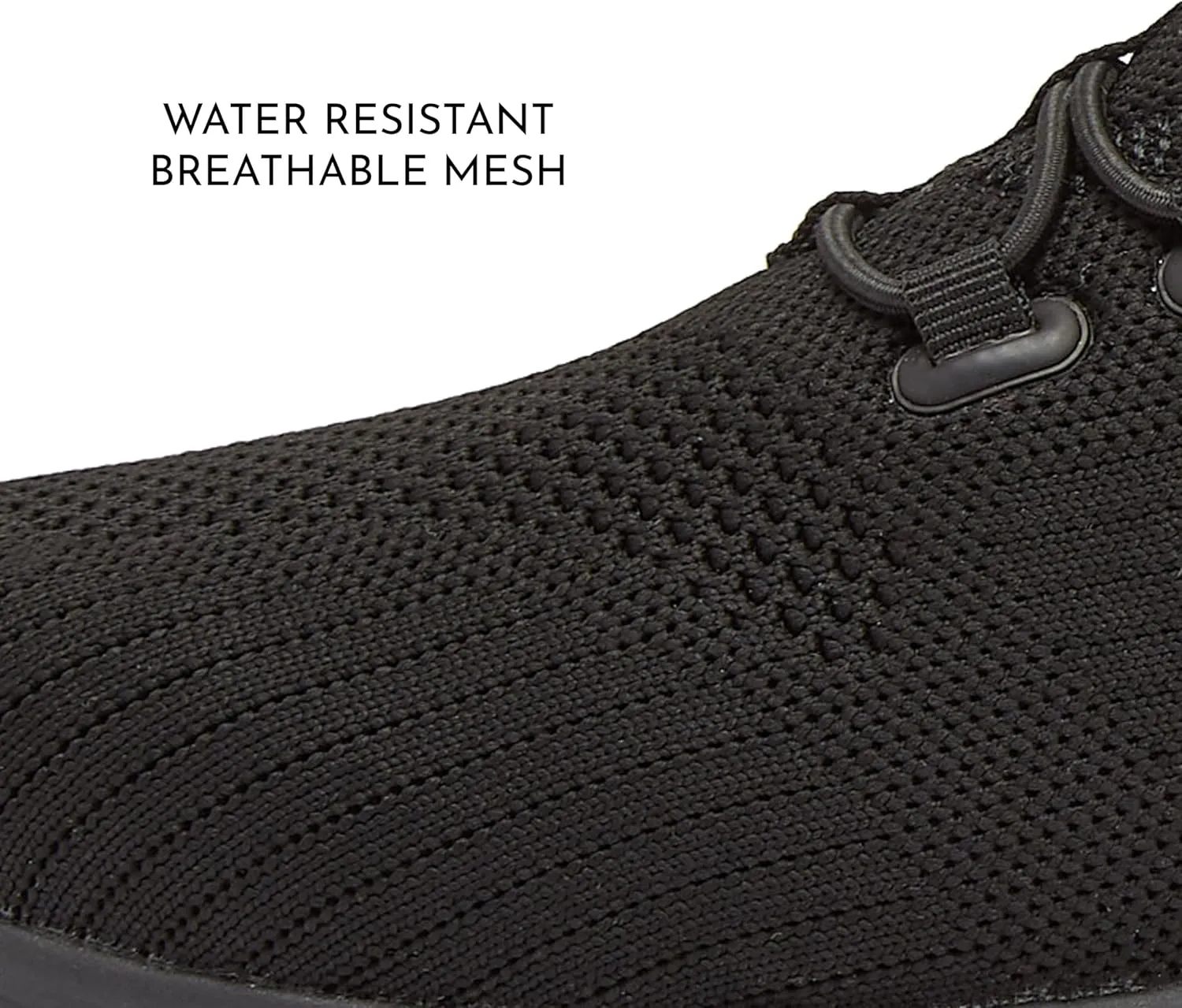 Avia Anchor SR Mesh Slip On Black Non Slip Shoes for Men, Water Resistant Mens Work Shoes & Restaurant or Food Service Sneakers - Med or Wide Comfortable Slip Resistant Work Shoes Men, Safety Footwear