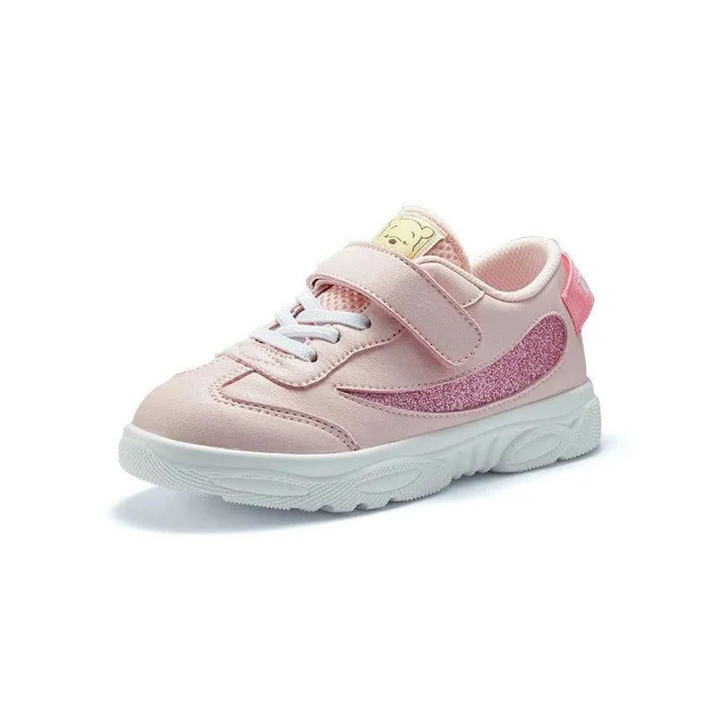 Bear Patterned Elementary School Shoes