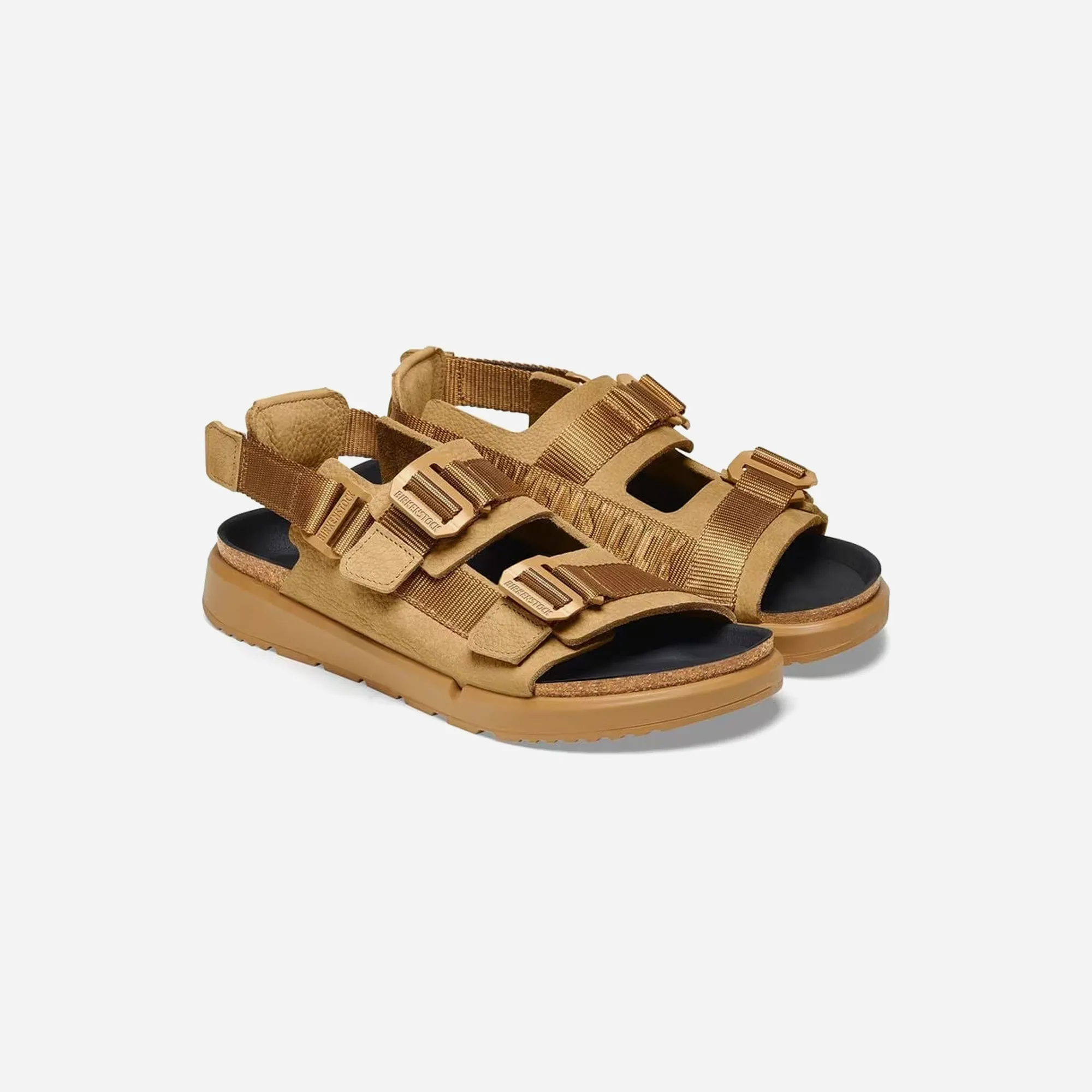 Birkenstock Shinjuku LEA/TEX Cork Brown