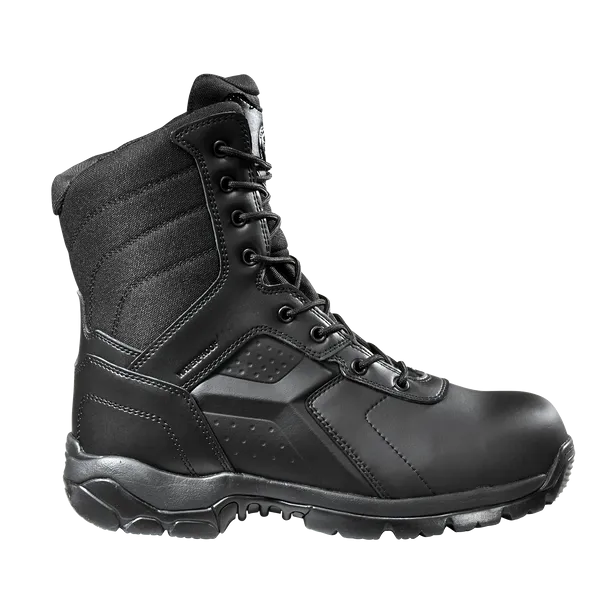 Black Diamond 8-Inch Side Zip Waterproof Tactical Boot Soft Toe