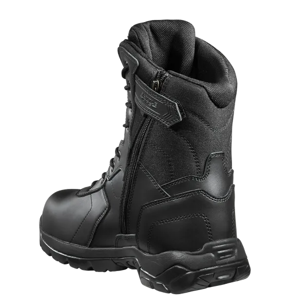 Black Diamond 8-Inch Side Zip Waterproof Tactical Boot Soft Toe