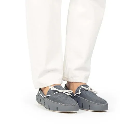 Braided Lace Loafer - Basalt Grey