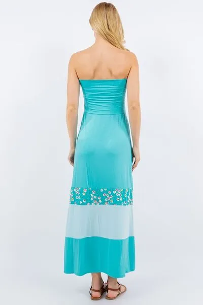 Breezy Strapless Maxi Dress – Chic & Comfortable