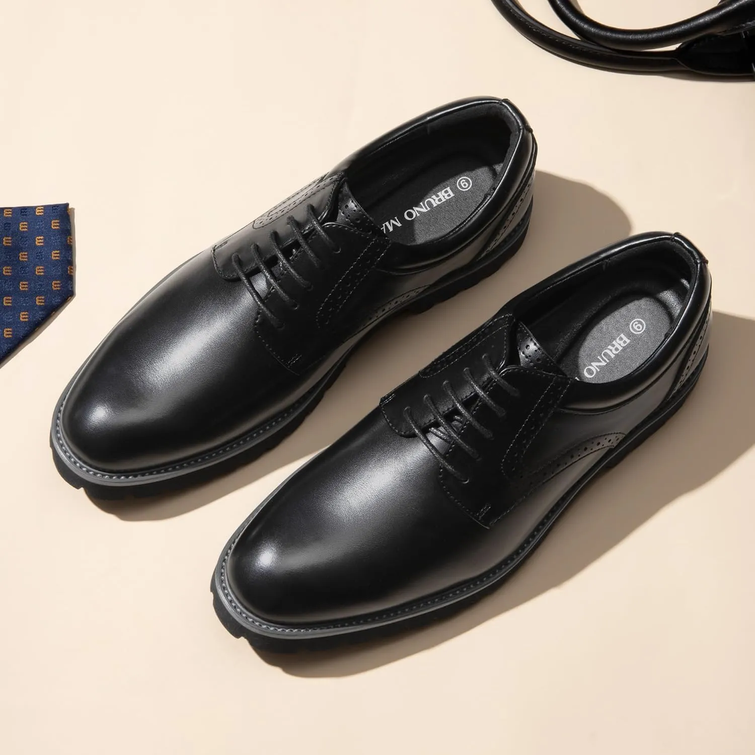 Bruno Marc Men's Lace-Up Comfortable Fashion Oxfords Shoes