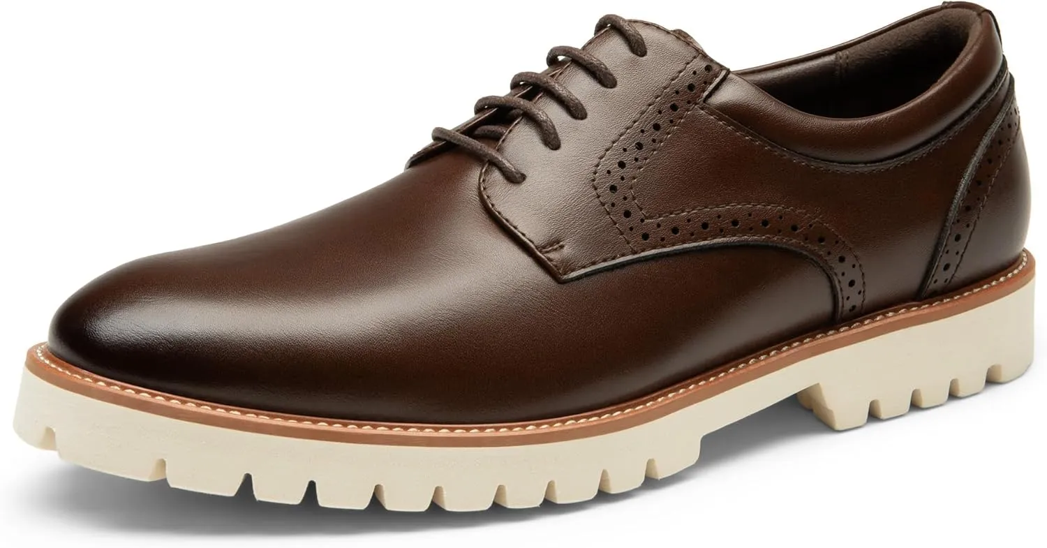 Bruno Marc Men's Lace-Up Comfortable Fashion Oxfords Shoes
