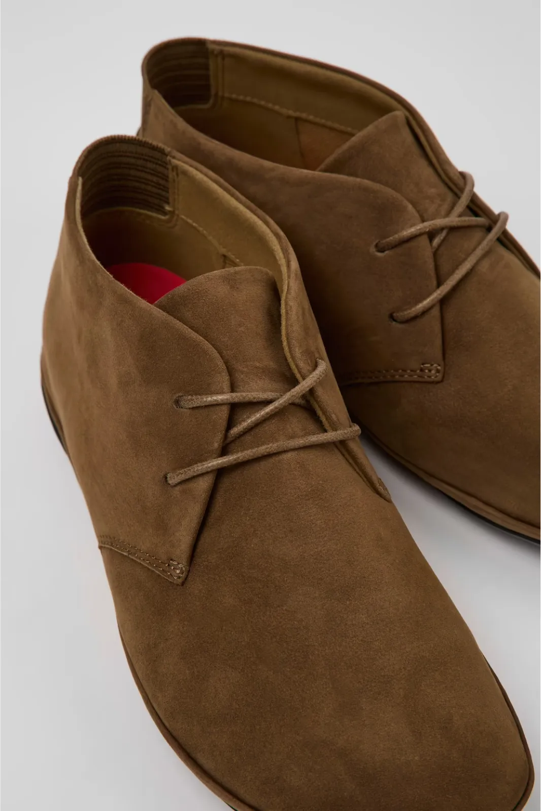 Camper Right Nina - Lara Faro Boot - Brown Nubuck