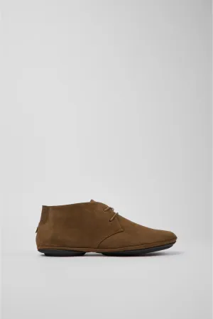 Camper Right Nina - Lara Faro Boot - Brown Nubuck