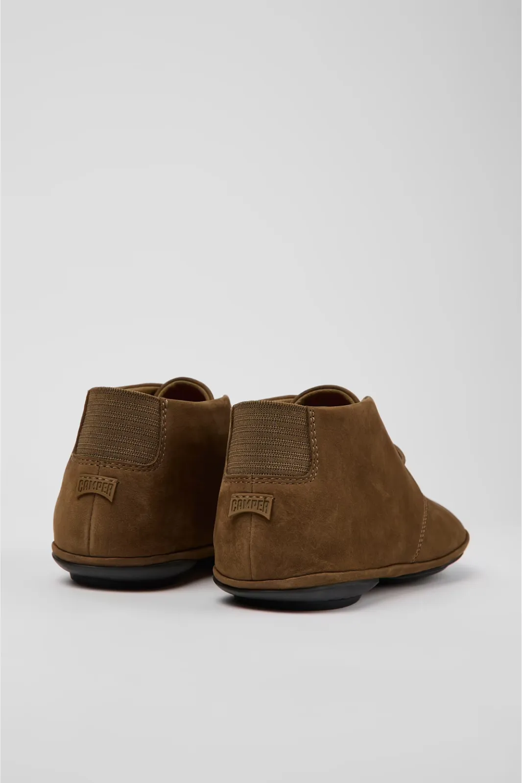 Camper Right Nina - Lara Faro Boot - Brown Nubuck