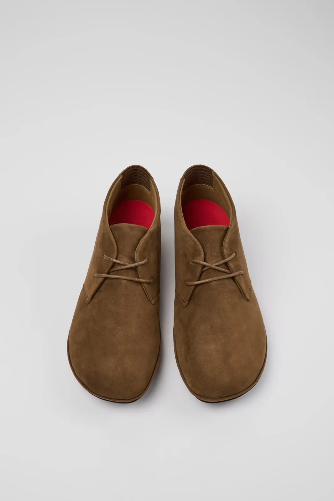 Camper Right Nina - Lara Faro Boot - Brown Nubuck