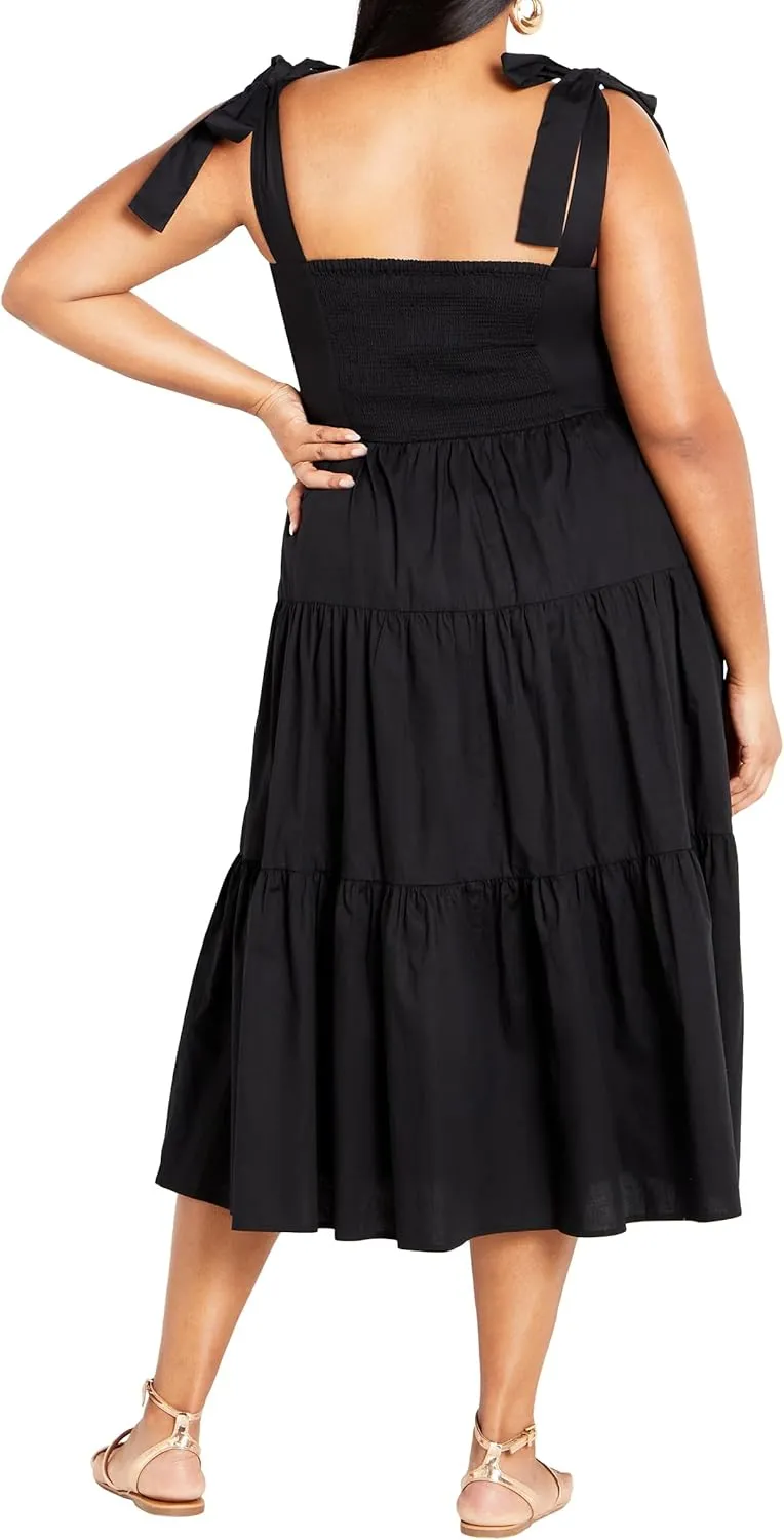 City Chic Women's Plus Size Maxi Dress-Corrine