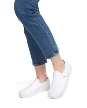 Classic Slip-On Platform - True White