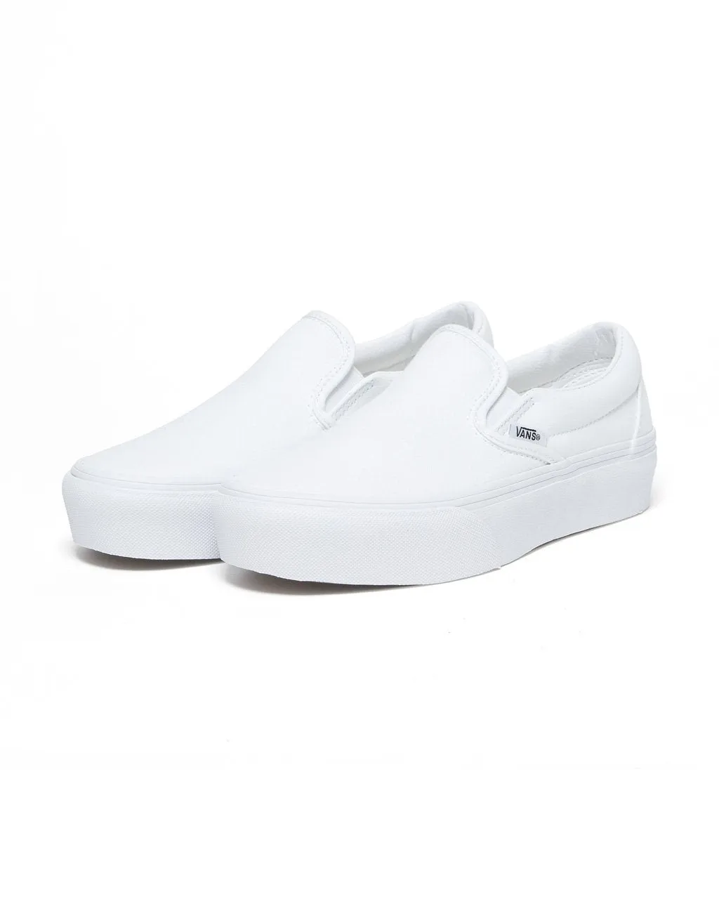 Classic Slip-On Platform - True White