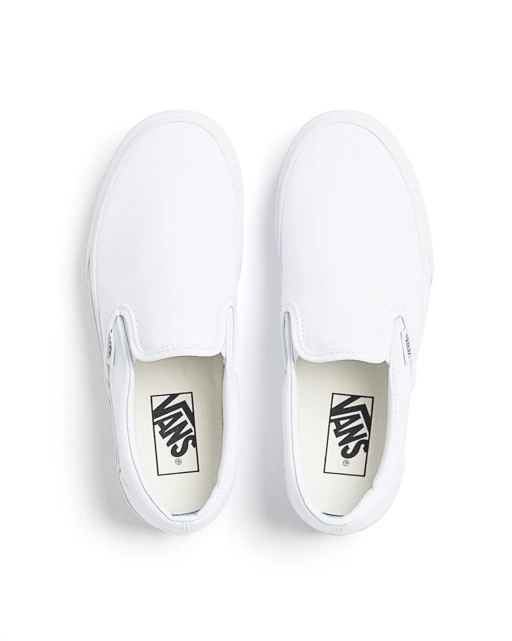 Classic Slip-On Platform - True White