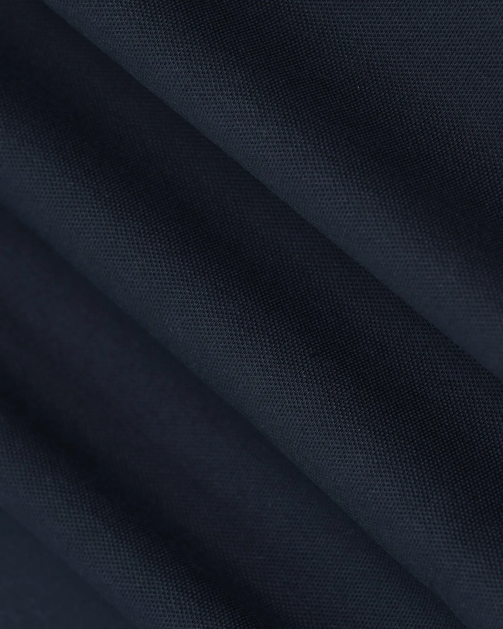 Crew Neck Navy Solid T-Shirt - Spectrum