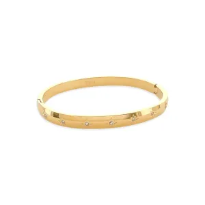 CZ Starburst Bangle Water Resistant