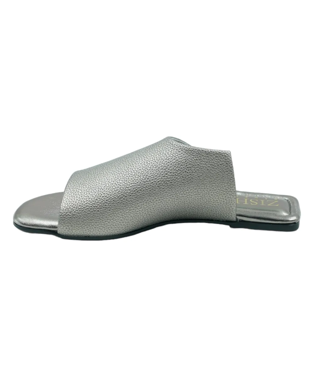 Gunmetal Claire Flats