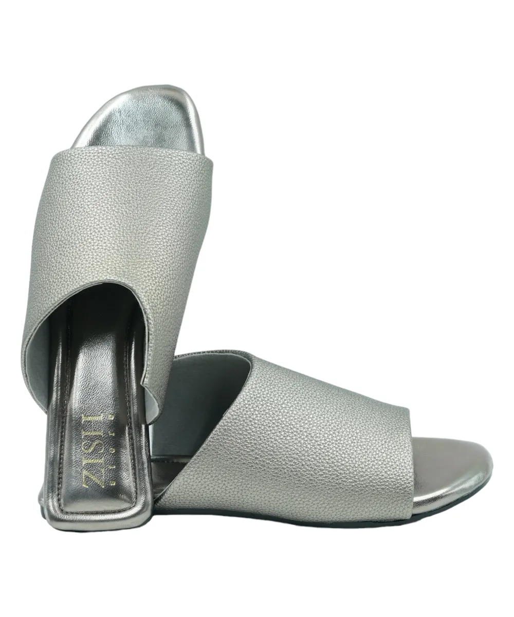 Gunmetal Claire Flats