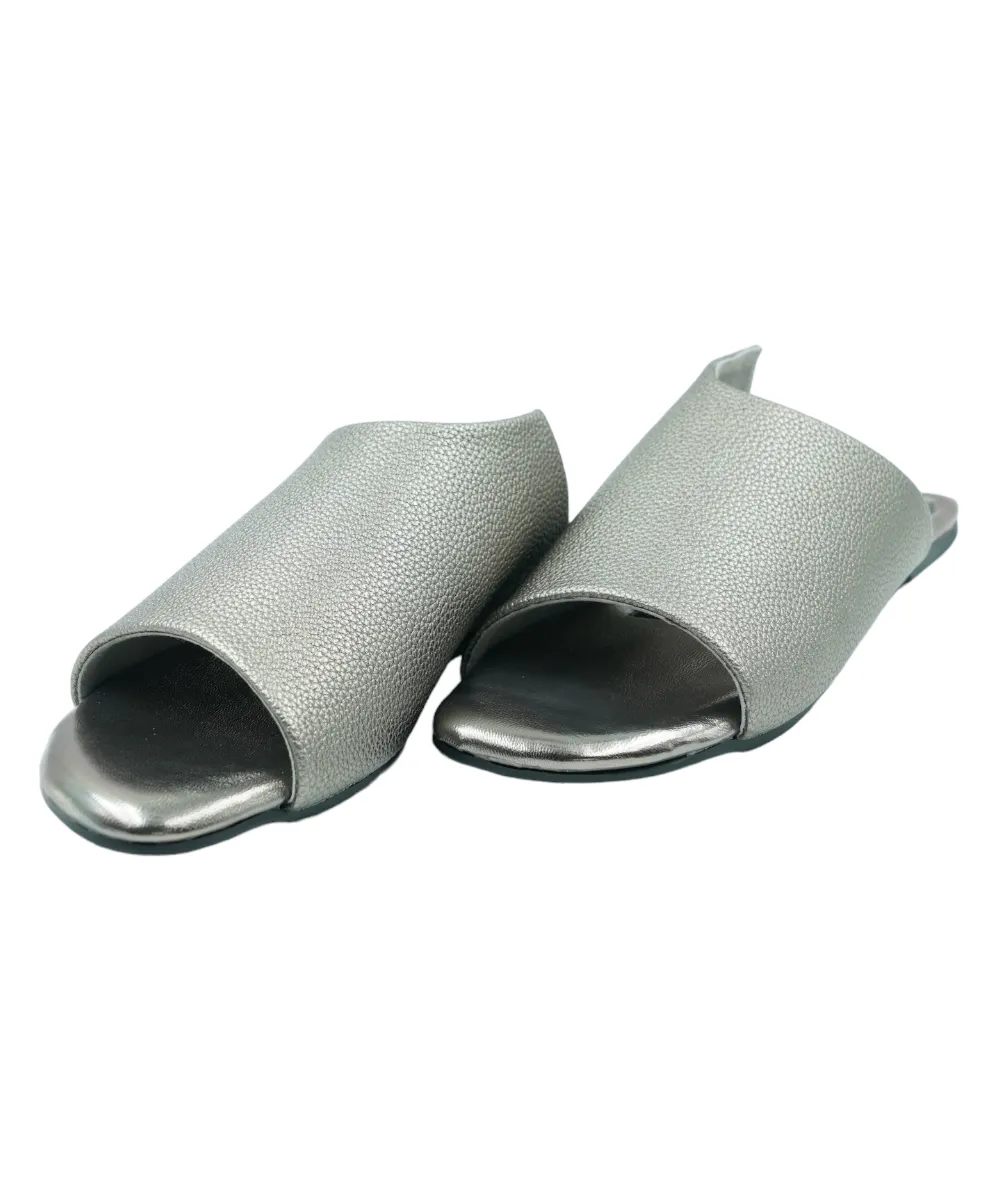 Gunmetal Claire Flats
