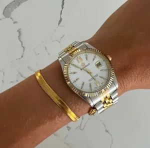 Herringbone Chain Bracelet - Water Resistant