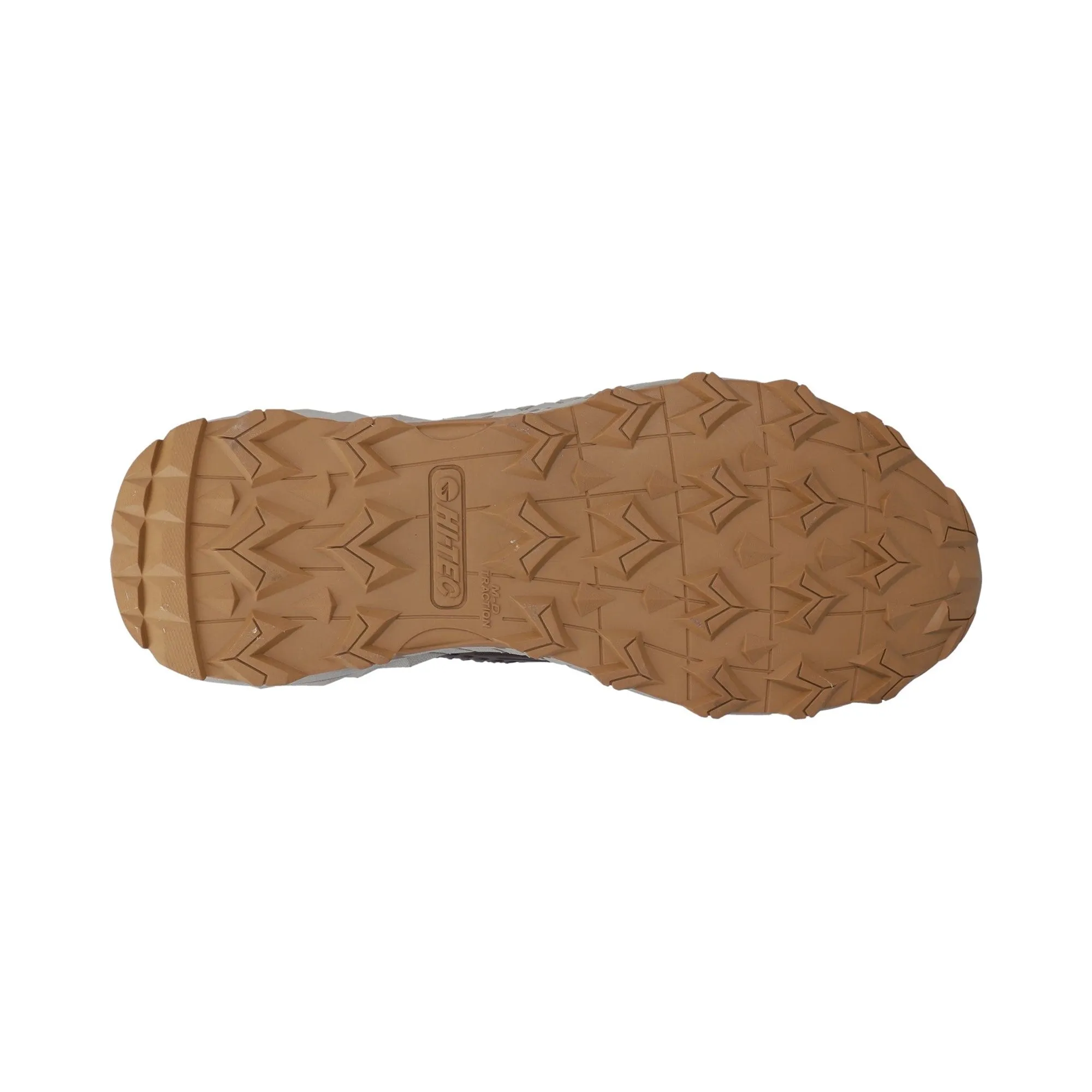 Hi-Tec Fuse Trek Mid Mens Hiking Boot - Chocolate Brown/Timber Wolf