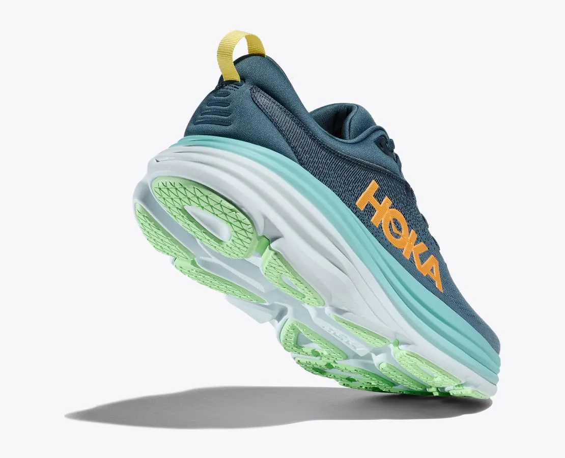 Hoka Mens Bondi 8- Real Teal/Shadow (1123202-RHD)