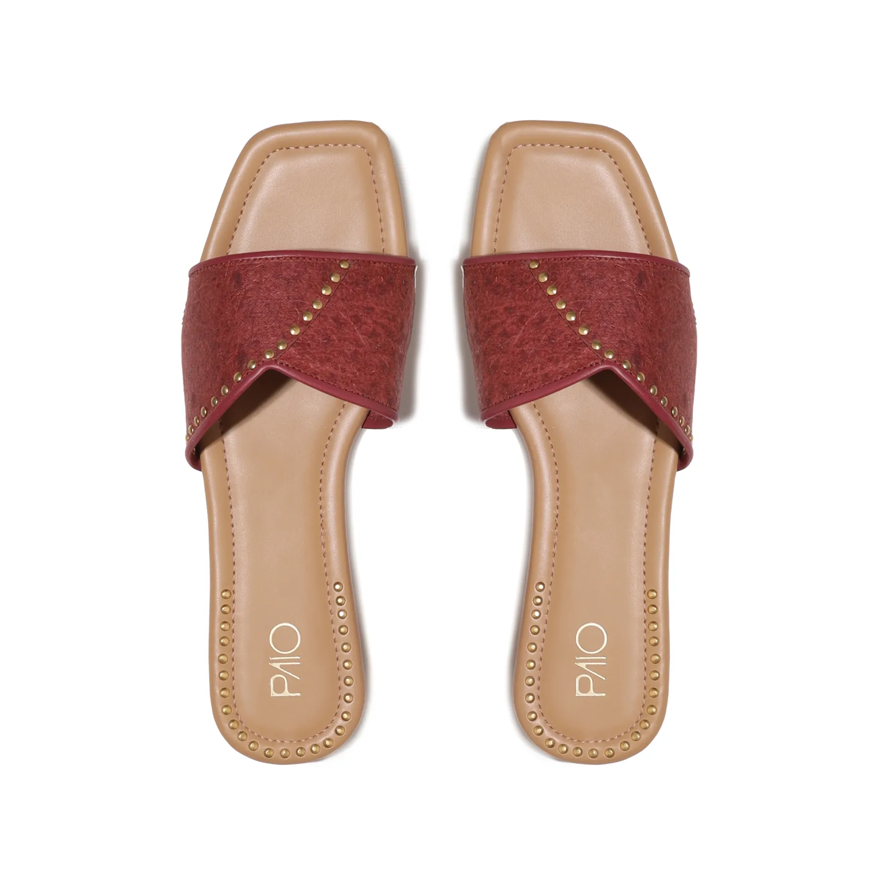 Iroko Maroon Flats