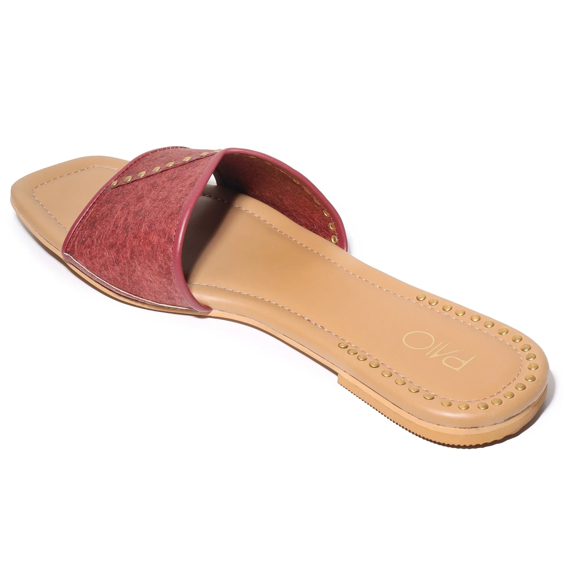 Iroko Maroon Flats