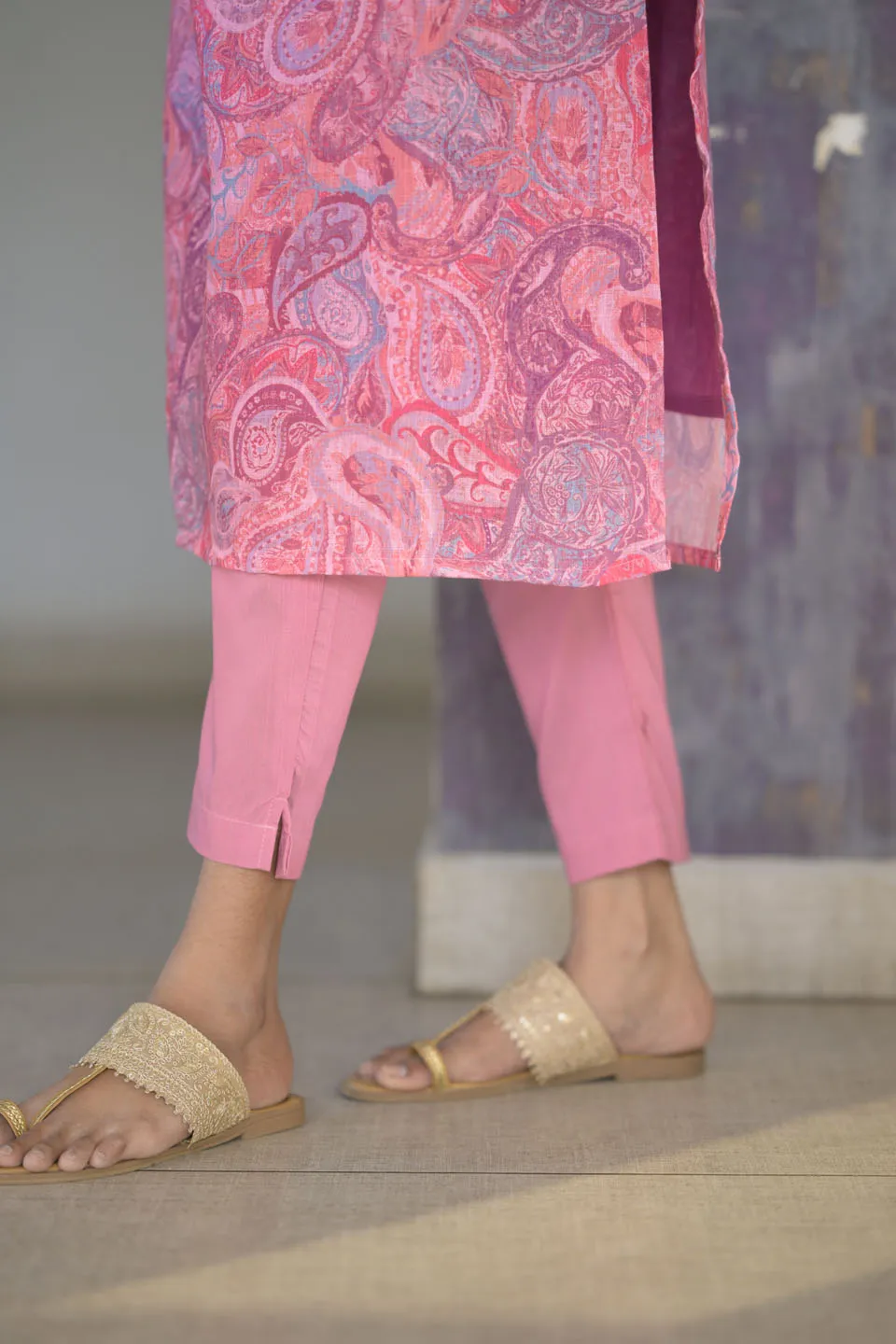 Kamali Pink Kurti Set
