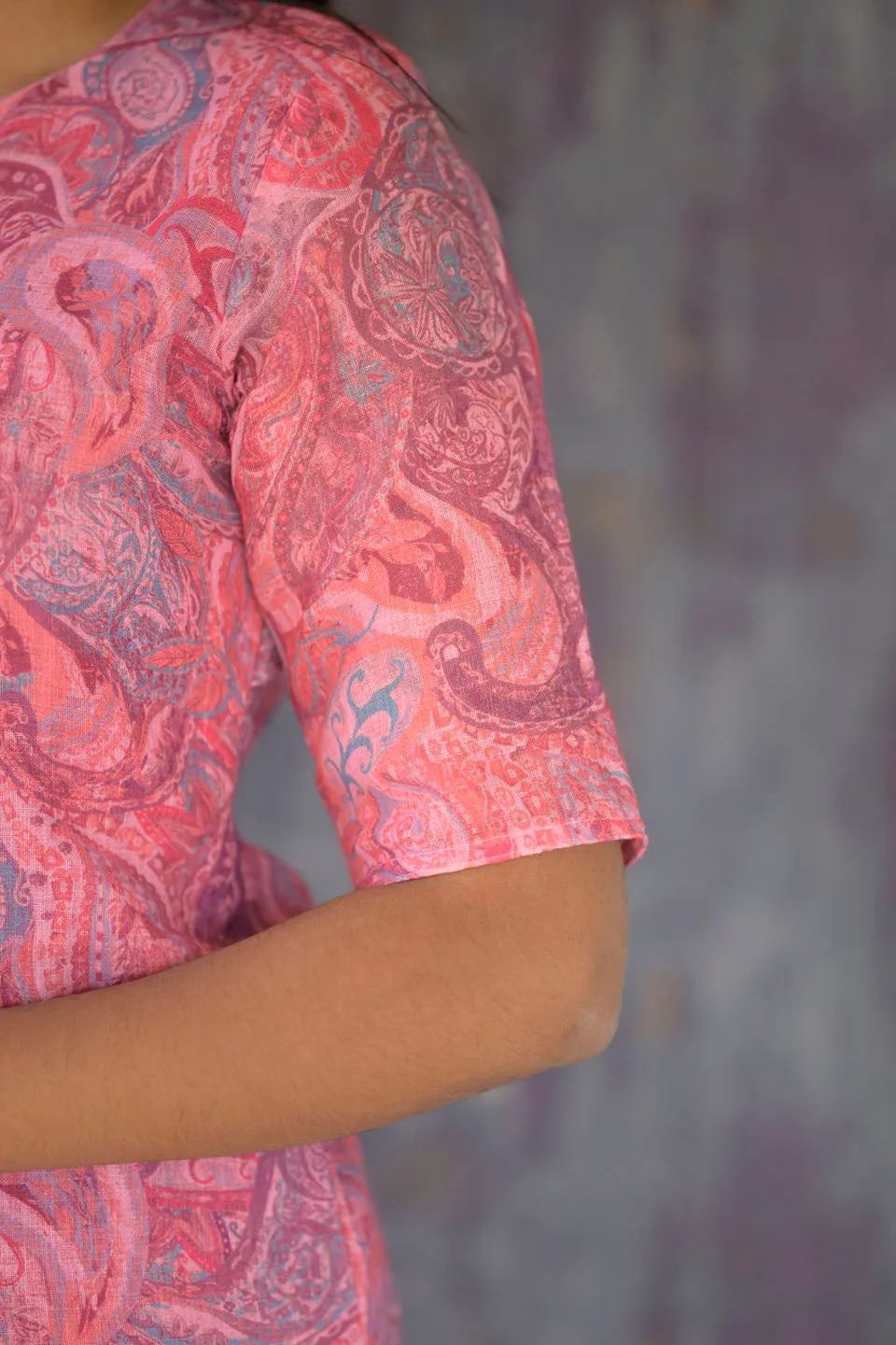 Kamali Pink Kurti Set