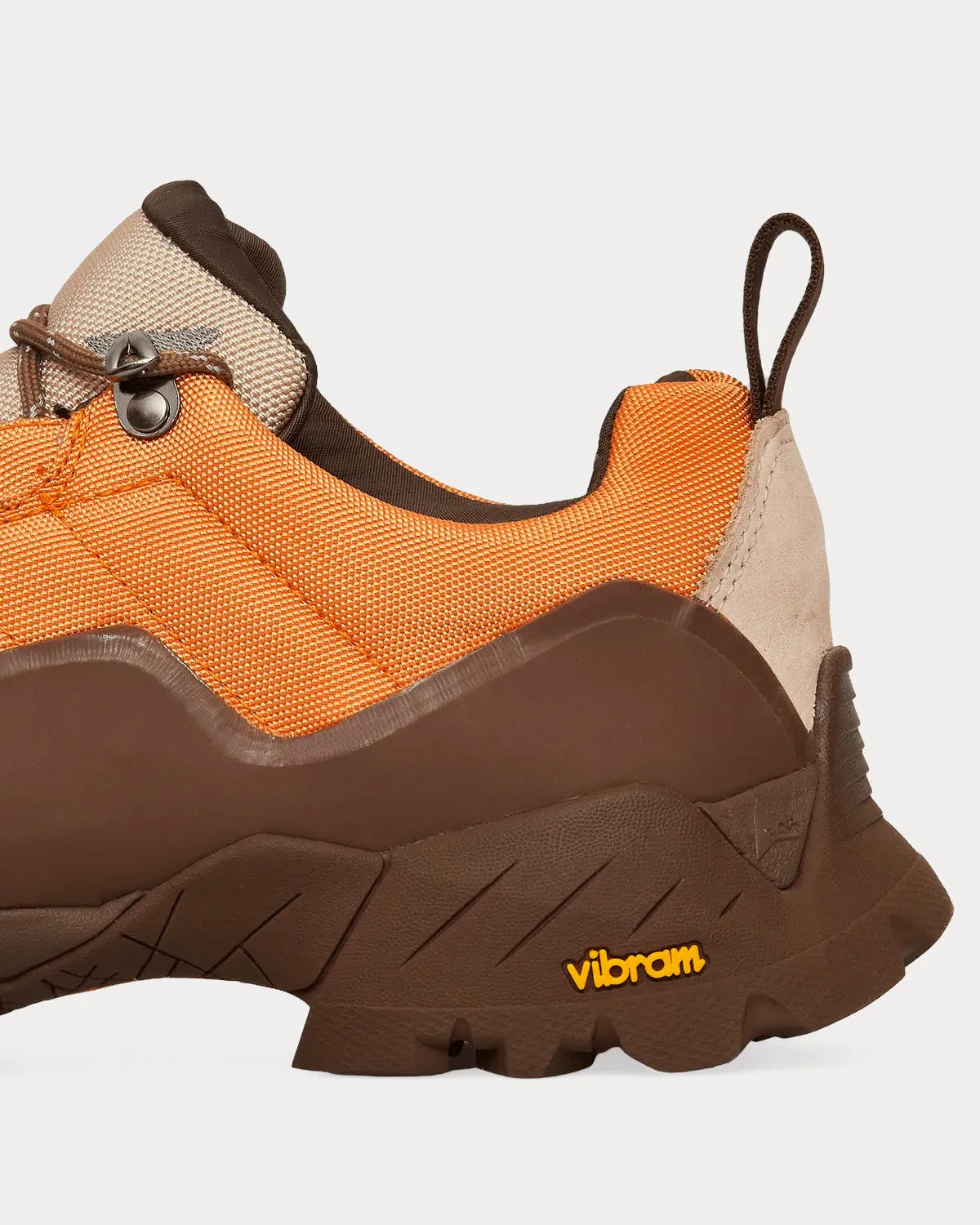 Katharina Brown / Orange Low Top Sneakers