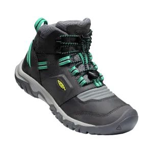 Keen Kids Ridge Flex Waterproof Boots (Magnet/Green Lake)