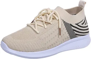 Ladmiple Walking Shoes Women Comfort Slip On Lightweight Sock Sneakers Non Slip Casual Fashion Running Tennis Gym Shoes