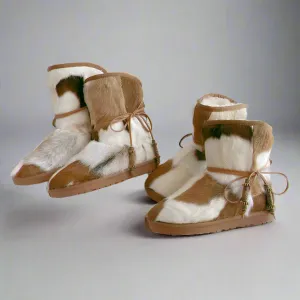 Lamb Wool Ankle or Calf  Fur Winter Boots