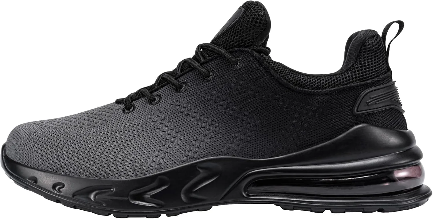 LARNMERN Mens Non Slip Work Shoes Slip On Water Resistant Walking Sneakers Zapatos Trabajo Waterproof Food Service Chef Kitchen