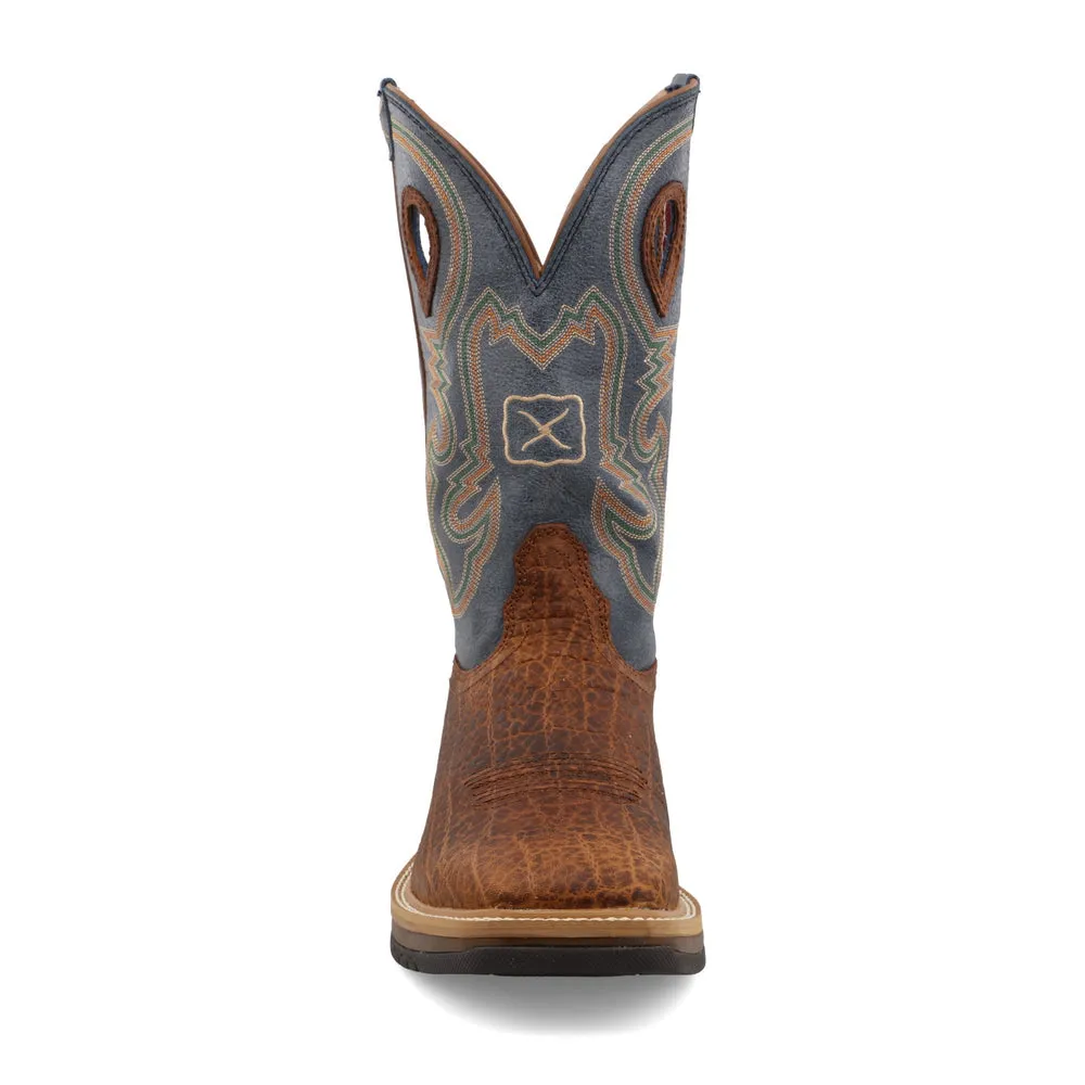 Men's 12" Horseman - Distressed Saddle & Peacock
