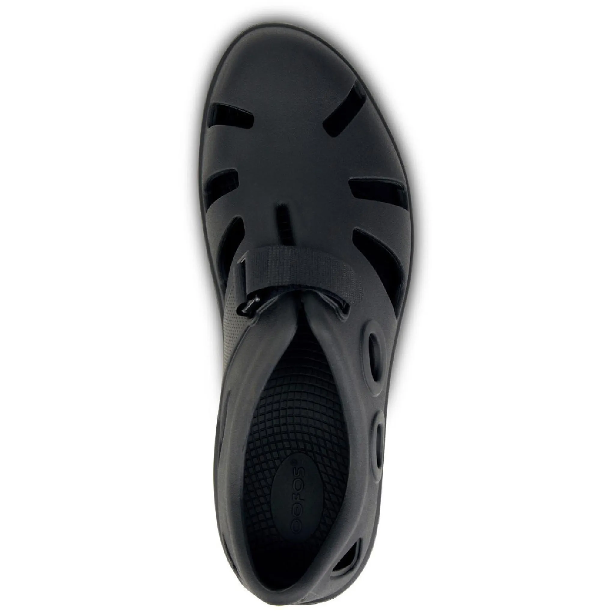 Oofos Oocandoo Sandal Unisex Black