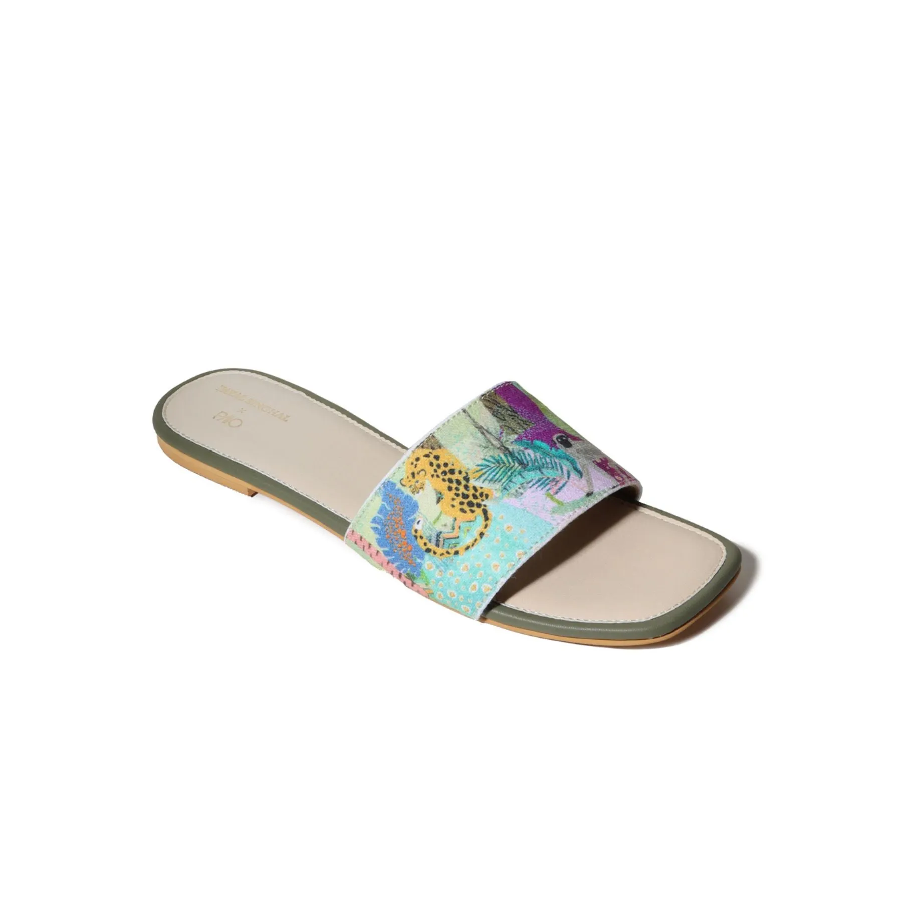 Payal Singhal x PAIO Thena Printed Flats