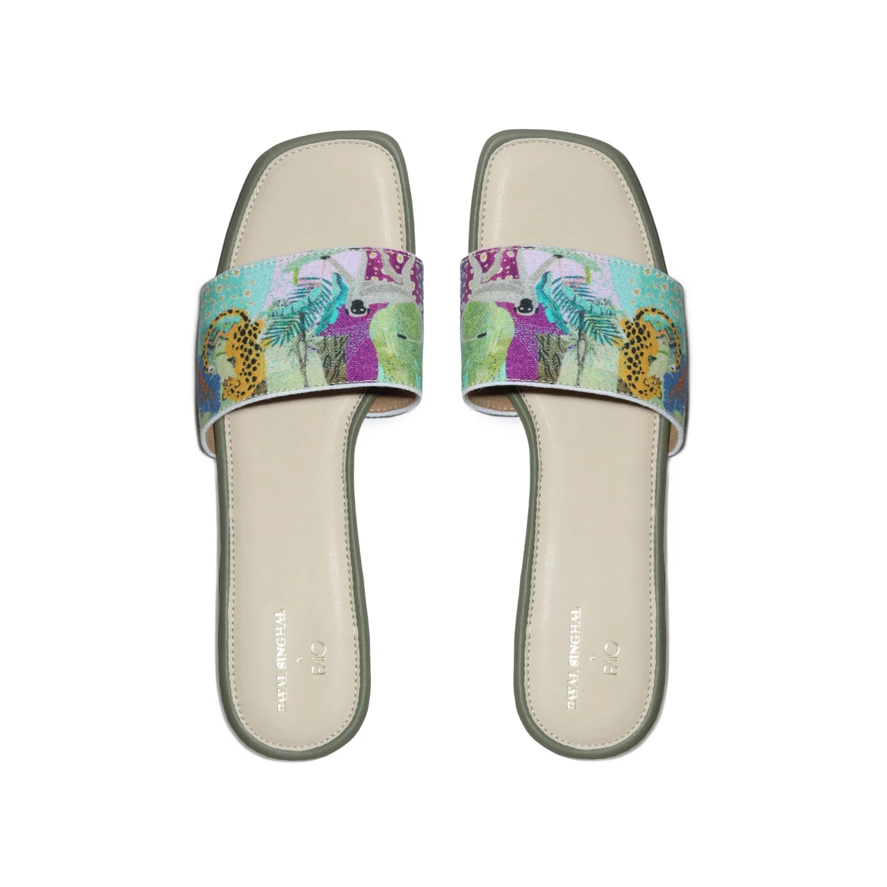 Payal Singhal x PAIO Thena Printed Flats