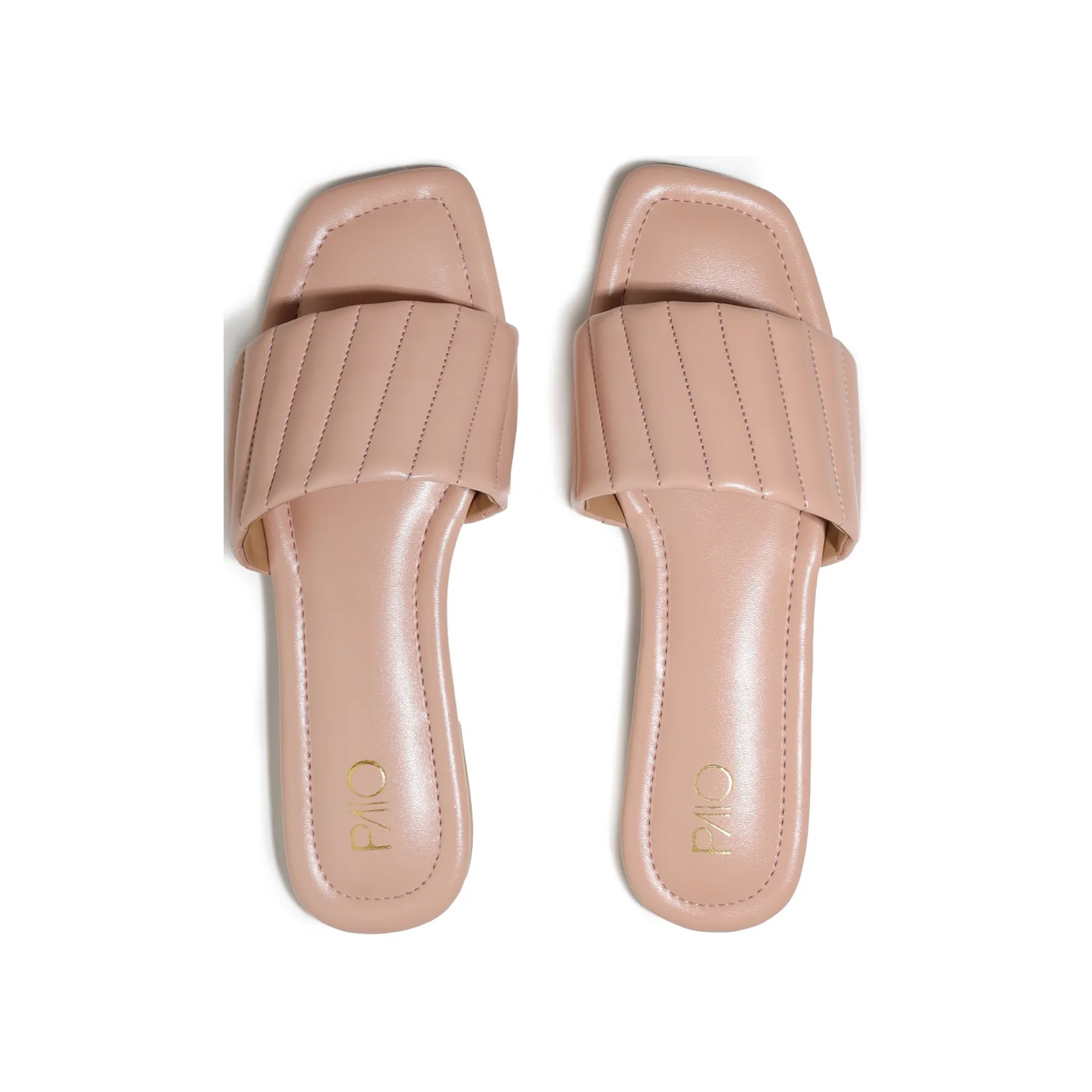 Peach Mykonos Flats