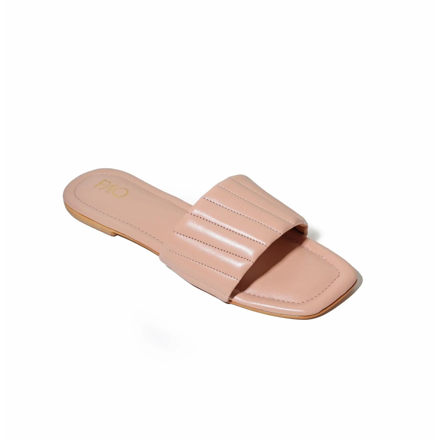 Peach Mykonos Flats