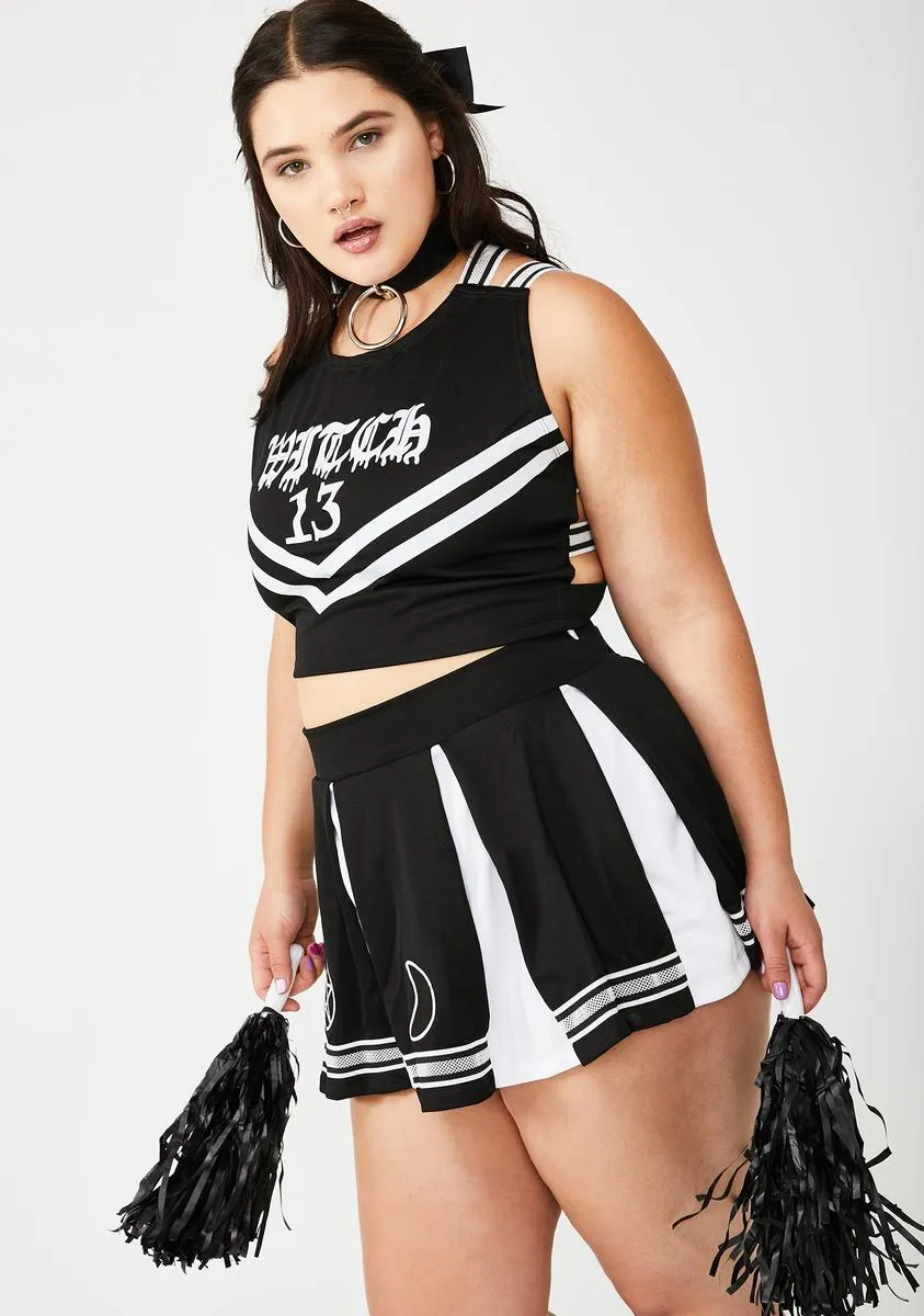 Plus Coven Cheerleader Costume Set