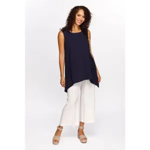 Pocket Detail Sleeveless Tunic