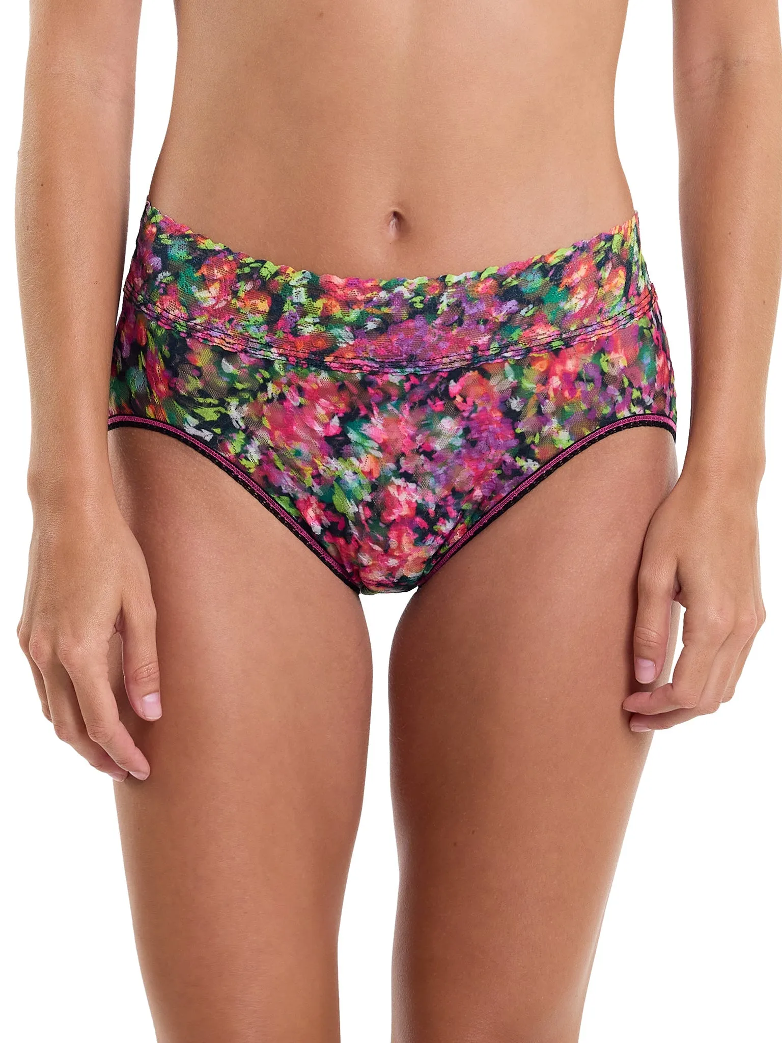 Printed Signature Lace French Brief Celebration Sale
