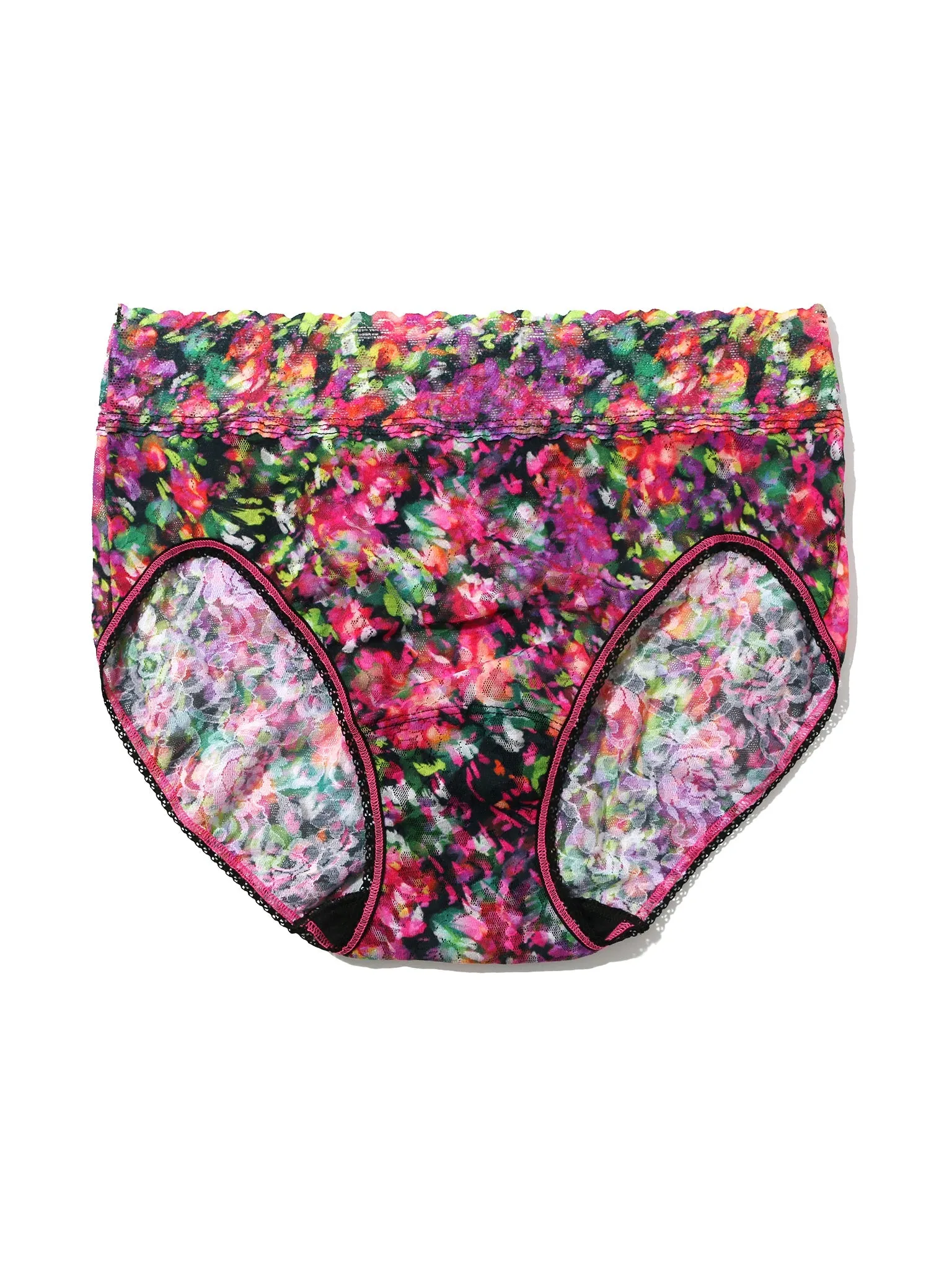Printed Signature Lace French Brief Celebration Sale