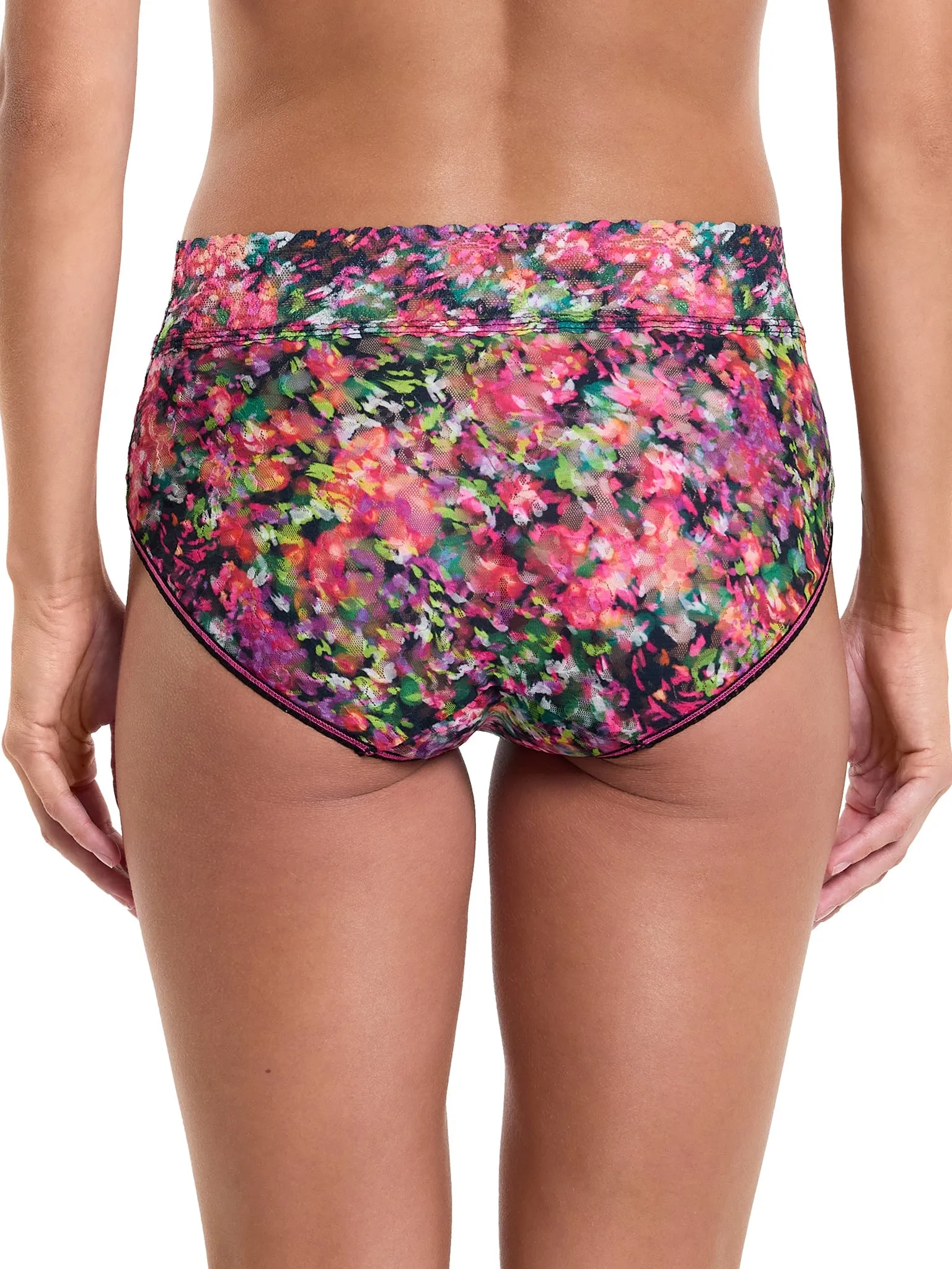 Printed Signature Lace French Brief Celebration Sale